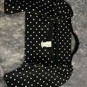 H&M polka dots top NWOT